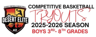 Desert Elite Tryouts 2025